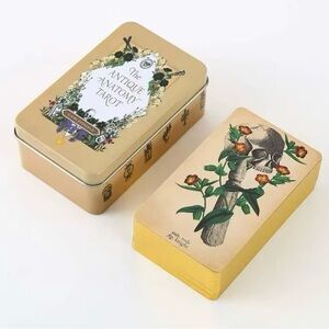 Antique Anatomy Tarot Deck with Tin Box